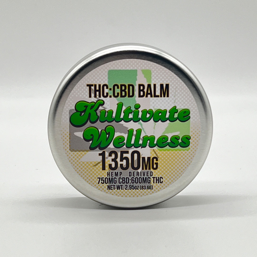 Kultivate Wellness THC:CBD Balm 1350mg