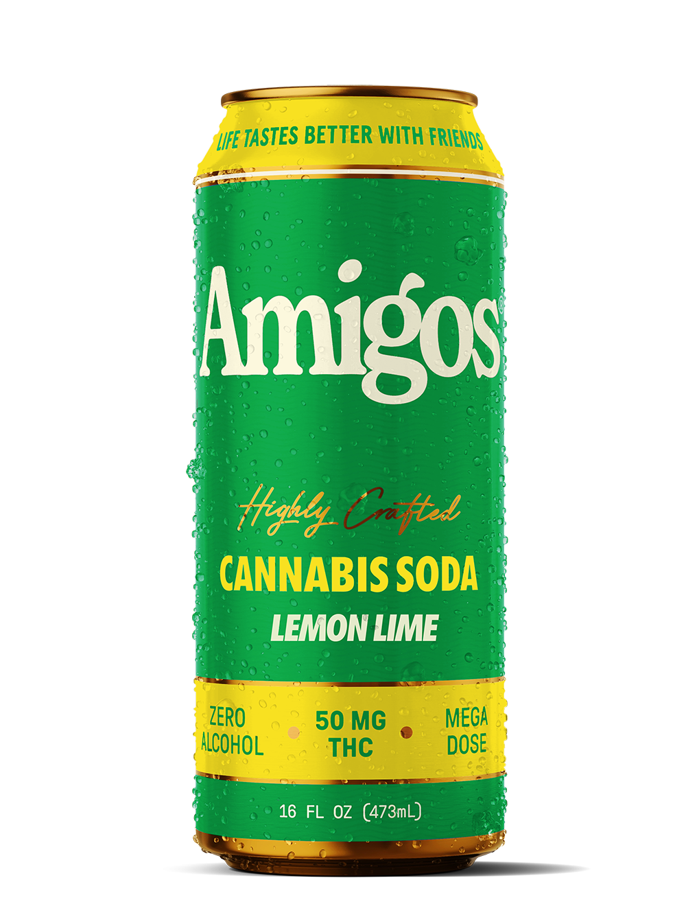Amigos Highly Crafted Cannabis Infused Soda 50mg