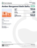 CBD Living Bath Salts 500mg - Kultivate Wellness