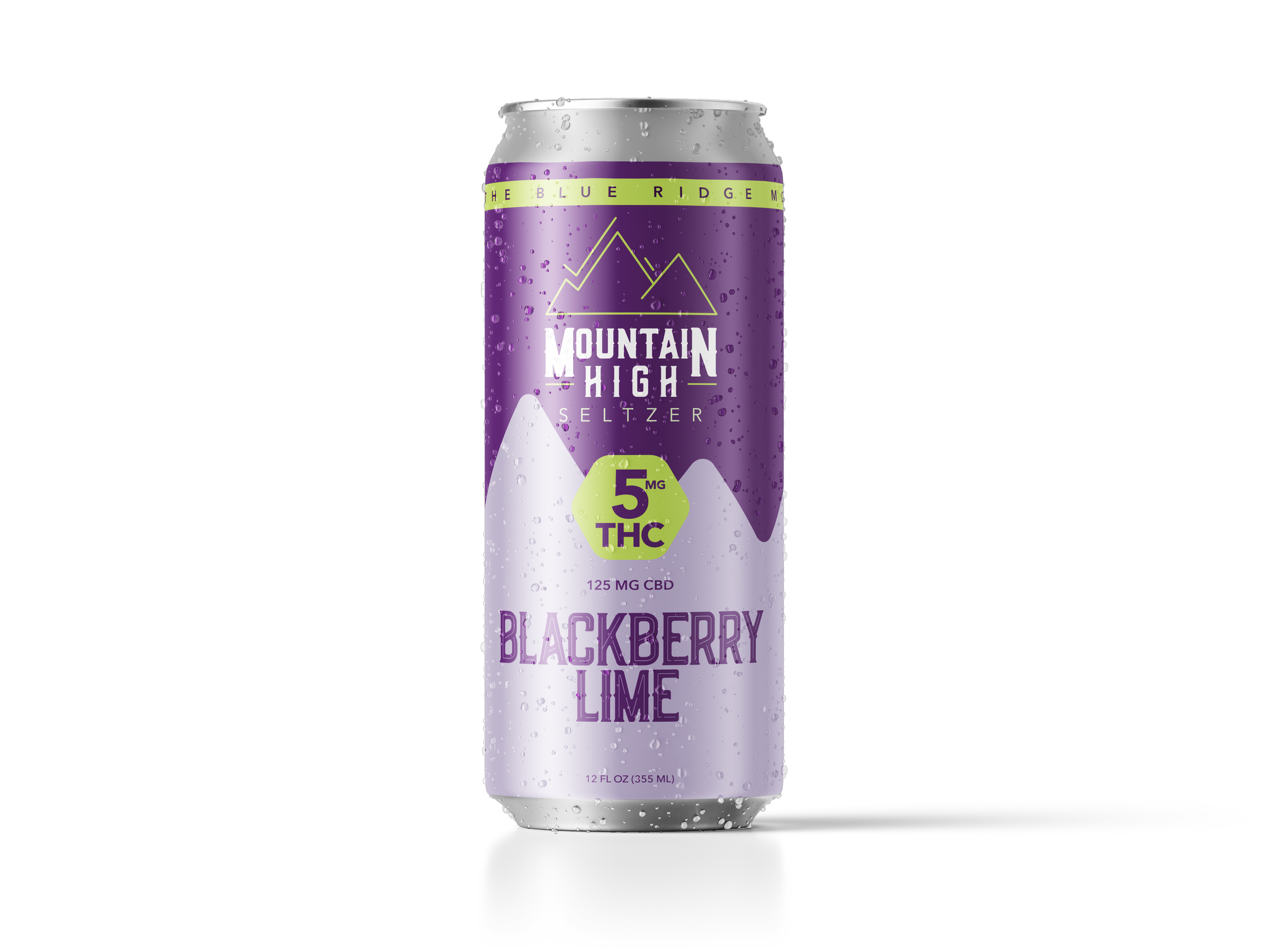 Albemarle Cannabis Co. Mountain High Extra Strength THC Seltzer 5mg
