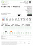 Wunderkind CBD:THC Blueberry Kush Terpene Infused White Chocolate 30mg