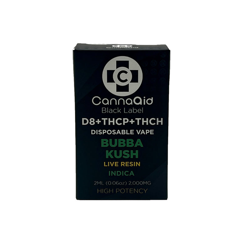 CannaAid High Potency Dee8+THCP+THCH Disposable 2ml Cannaaid