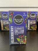 Wyld Elderberry CBD+CBN Sleep Gummies Wyld