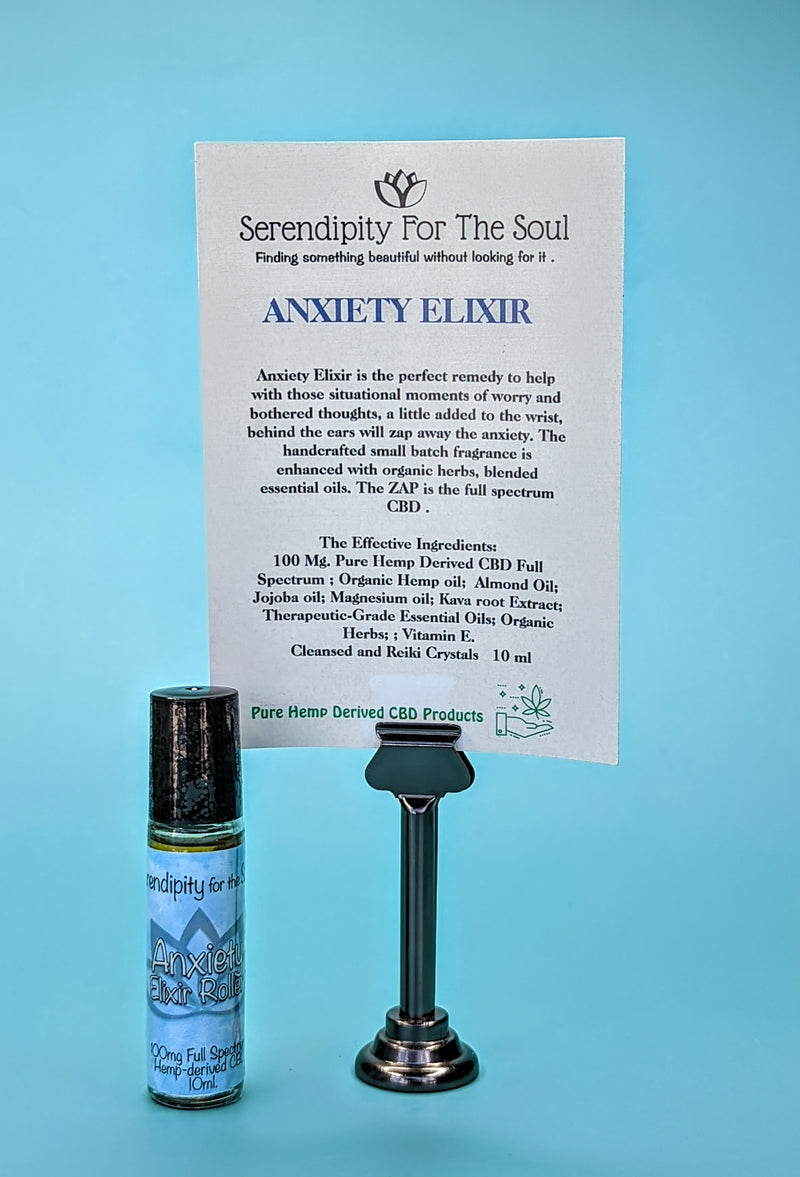 Serendipity for the Soul CBD Elixir Roller Serendipity For the Soul