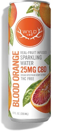 Wyld Broad Spectrum Sparkling Waters 25mg Wyld