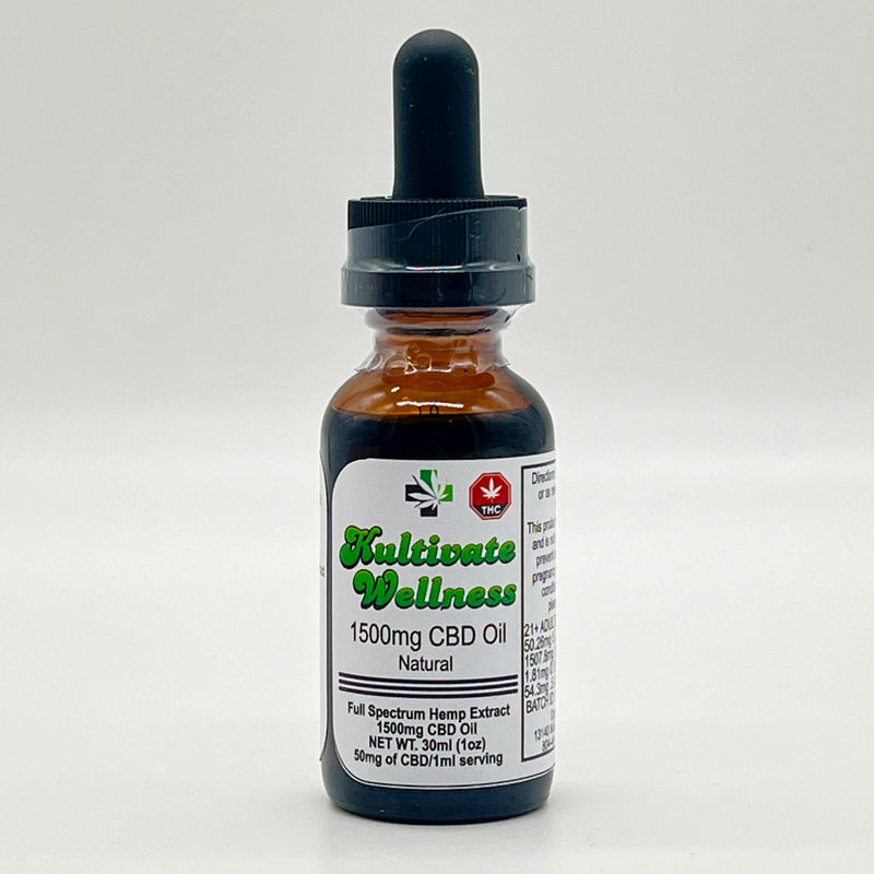 1500mg Full Spectrum CBD Oil