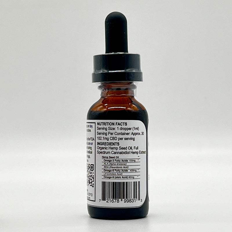 Kultivate Wellness 3000mg Full Spectrum CBD Oil