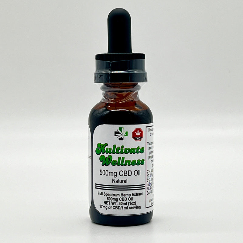 500mg Full Spectrum CBD Oil