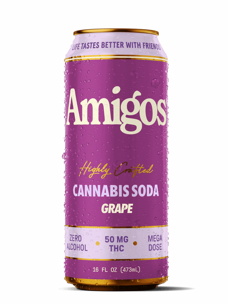 Amigos Highly Crafted Cannabis Infused Soda 50mg
