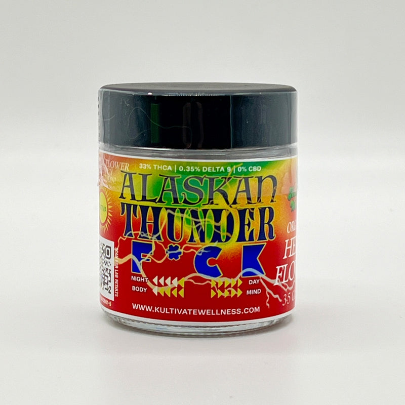 Kultivate Wellness Alaskan Thunder F*ck Premium THCA Hemp Flower Kultivate Wellness