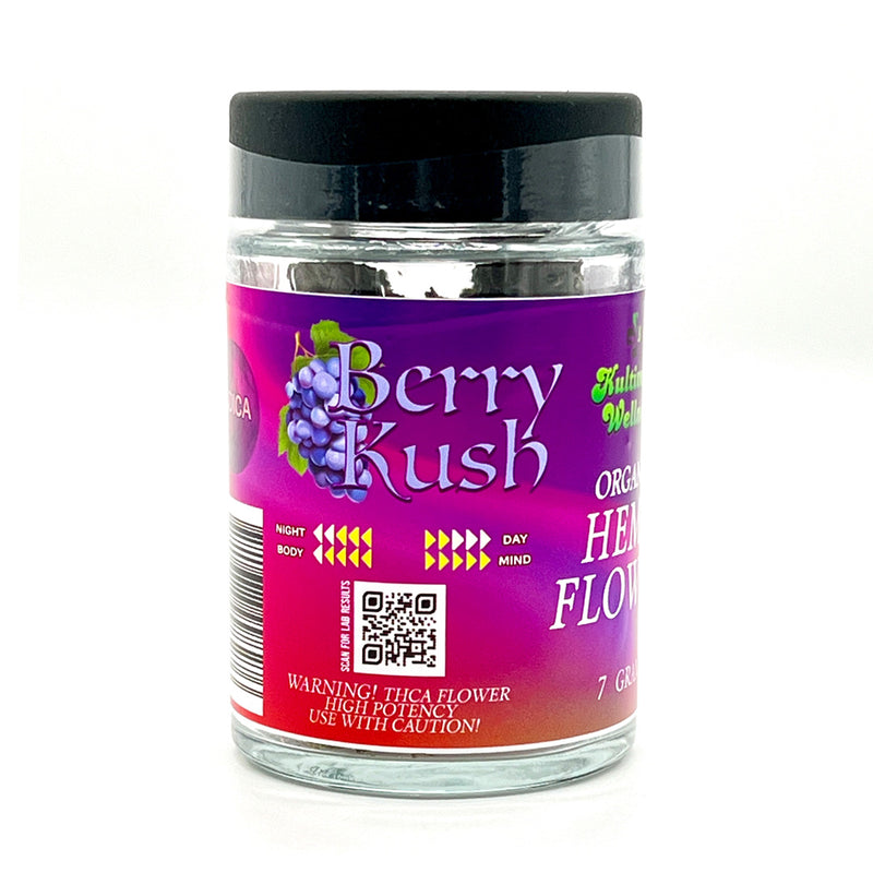 Kultivate Wellness Berry Kush Premium THCA Hemp Flower Kultivate Wellness