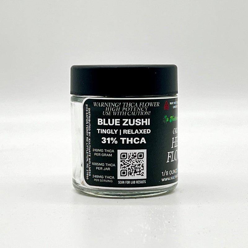 Kultivate Wellness Blue Zushi Premium THCA Hemp Flower Kultivate Wellness