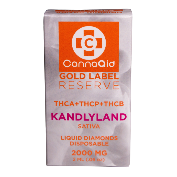 CannaAid Gold Label Reserve THCA + THCP + THCB Disposable 2ml Cannaaid