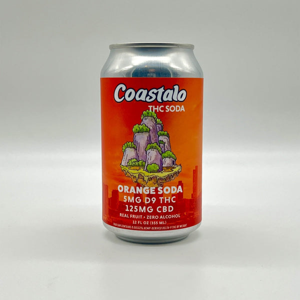Coastalo CBD:THC Infused Orange Soda 5mg