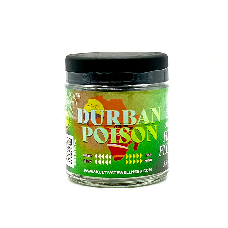 Kultivate Wellness Durban Poison Premium THCA Hemp Flower Kultivate Wellness