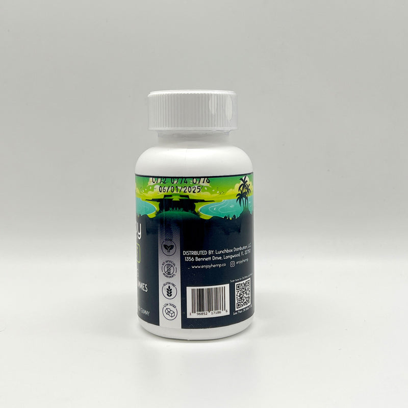 Enjoy Hemp CBD + CBG + Turmeric + Ginseng Relief Gummies