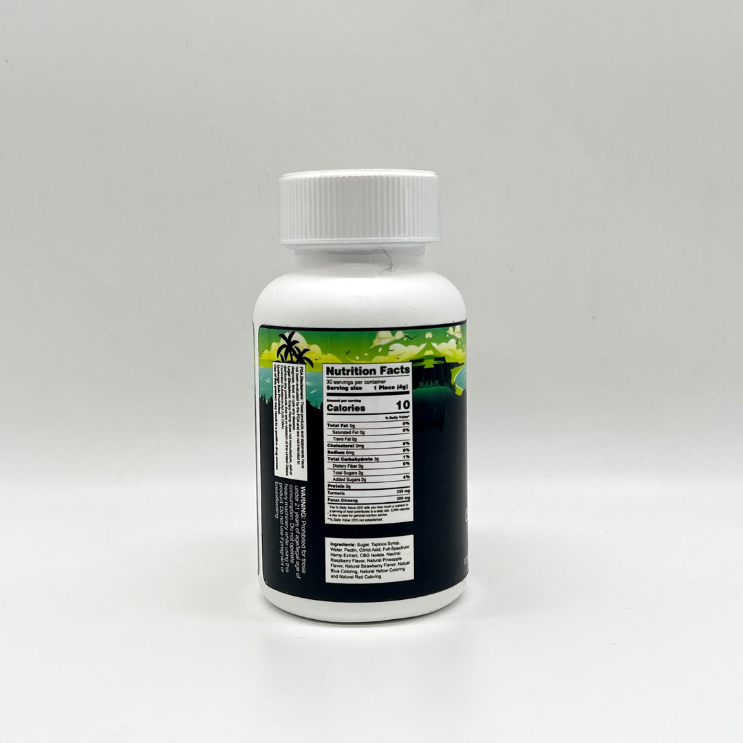 Enjoy Hemp CBD + CBG + Turmeric + Ginseng Relief Gummies