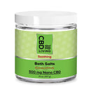 CBD Living Bath Salts 500mg - Kultivate Wellness