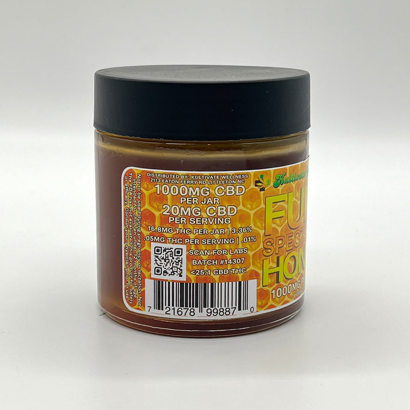 KW Full Spectrum CBD Honey 1000mg Kultivate Wellness