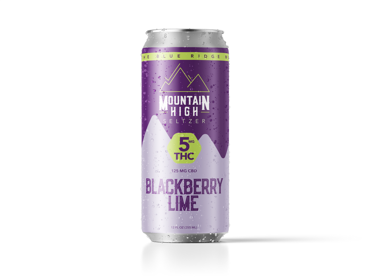 Albemarle Cannabis Co. Mountain High Extra Strength THC Seltzer 5mg