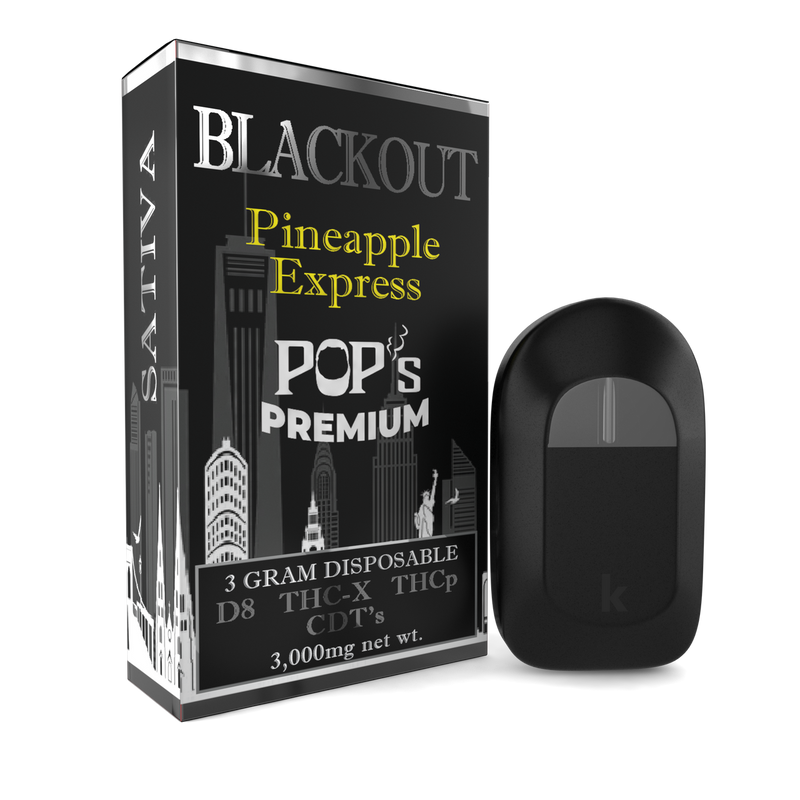 Pop's Premium Blackout Series Disposable 3g Pop's Premium