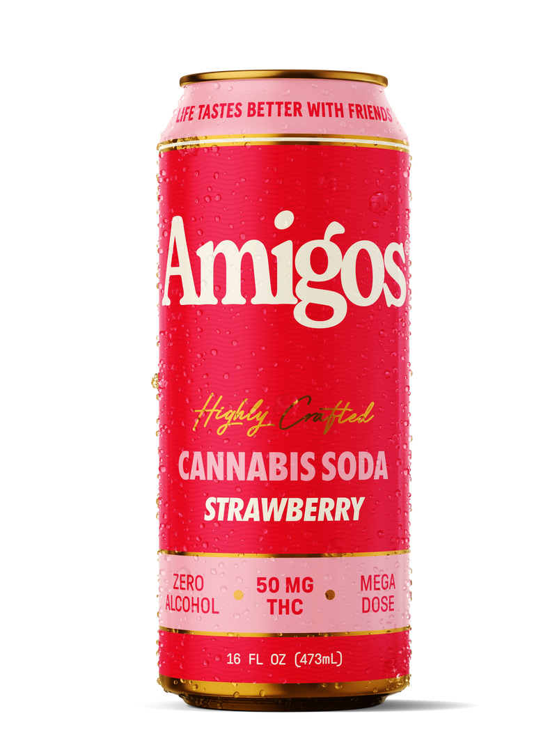 Amigos Highly Crafted Cannabis Infused Soda 50mg