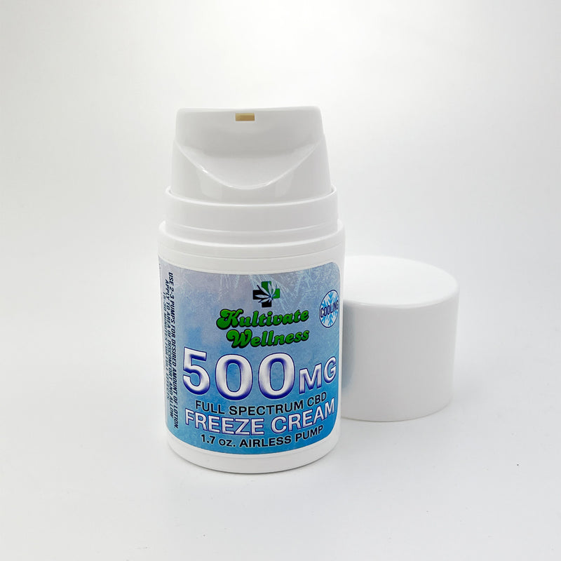 Kultivate Wellness Freeze Cream 500mg Kultivate Wellness