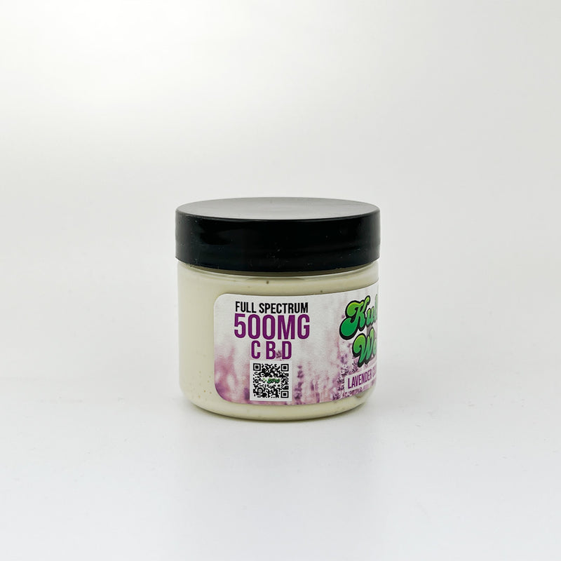 Lavender Cocoa Butter Cream 500mg Kultivate Wellness