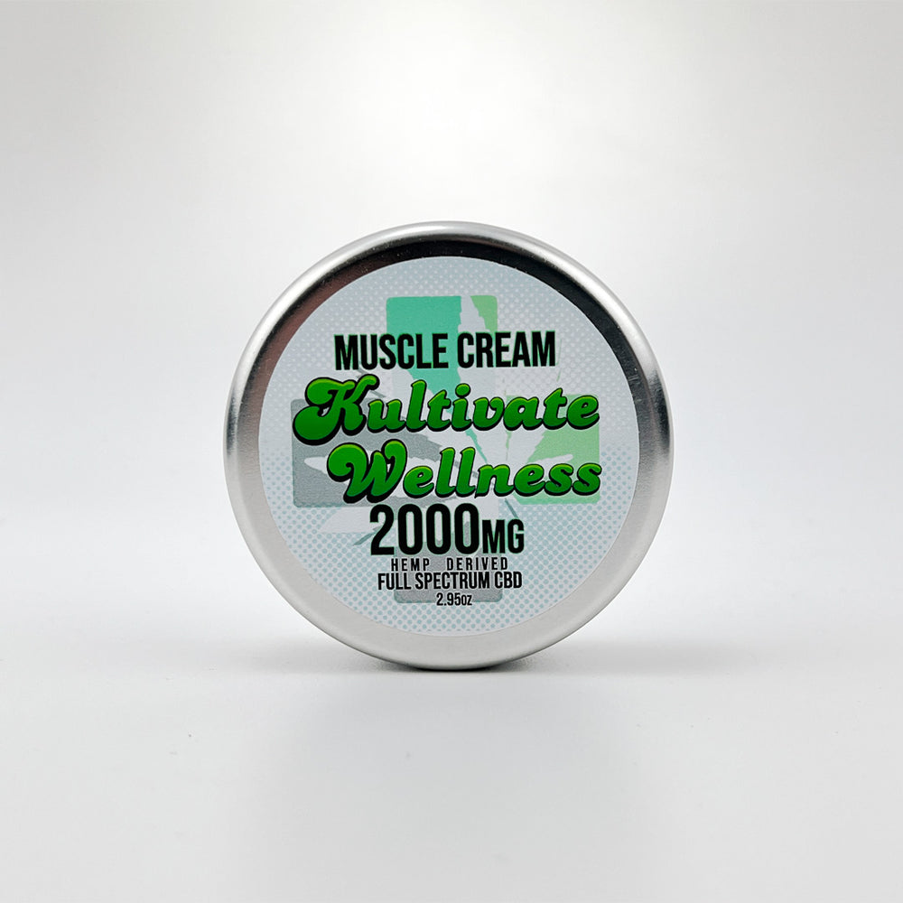 Muscle Cream 2000mg - Kultivate Wellness