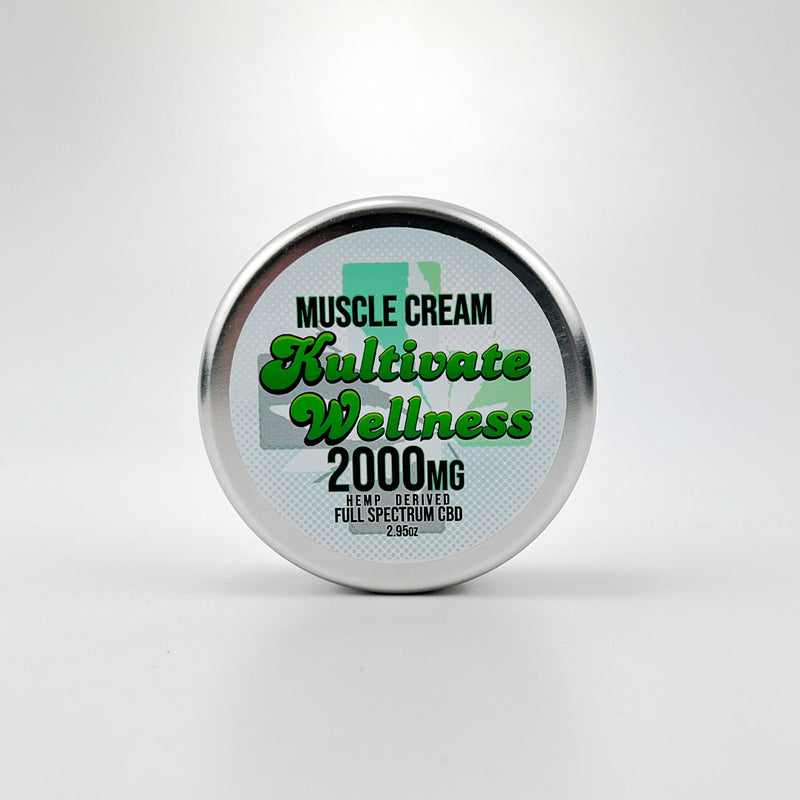 Muscle Cream 2000mg Kultivate Wellness