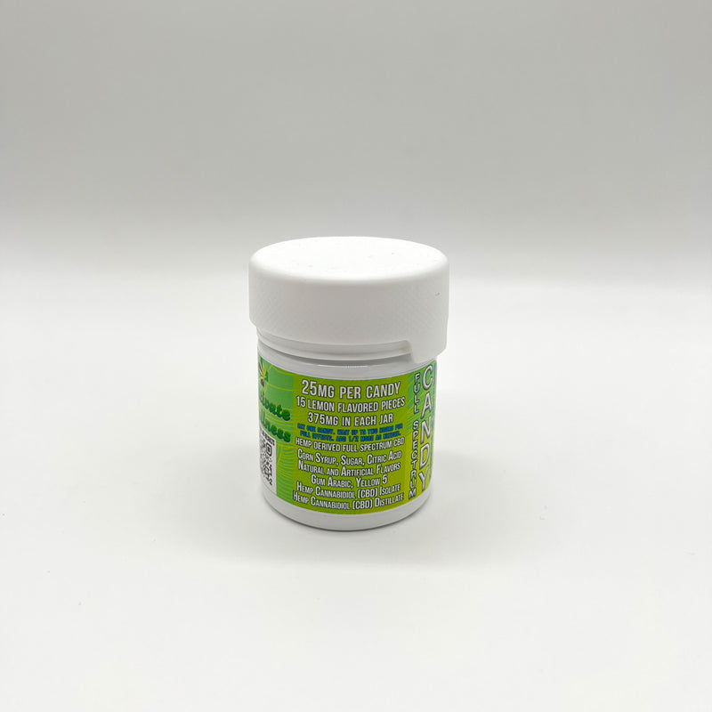 Regular Strength Full Spectrum Lemon Hard Candy 25mg Kultivate Wellness
