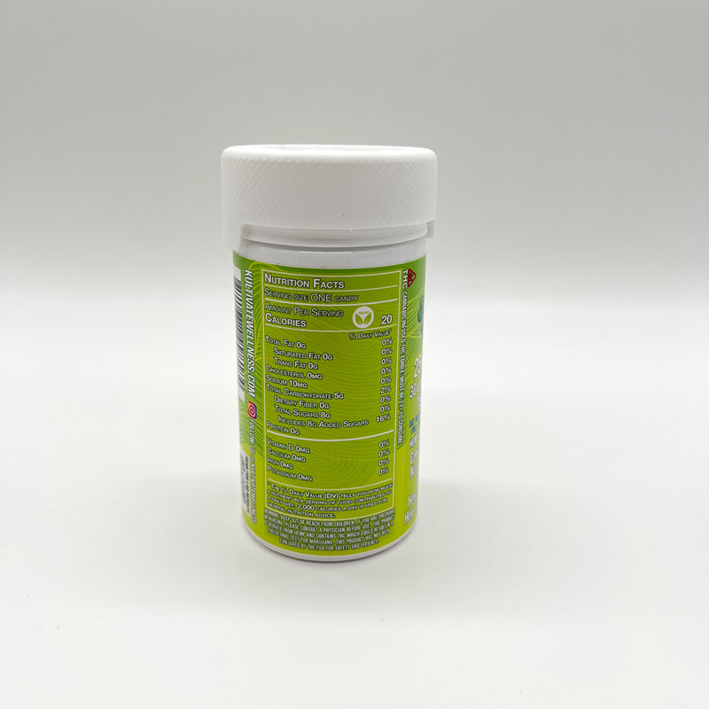 Regular Strength Full Spectrum Lemon Hard Candy 25mg Kultivate Wellness