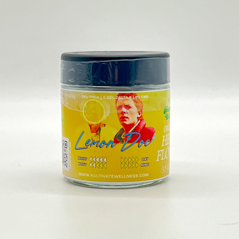 Kultivate Wellness Lemon Doc Premium THCA Hemp Flower Kultivate Wellness