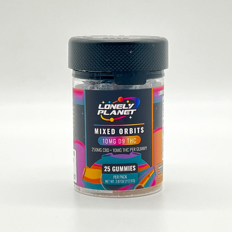 Lonely Planet 25:1 CBD:THC Terpene Infused Gummies 260mg