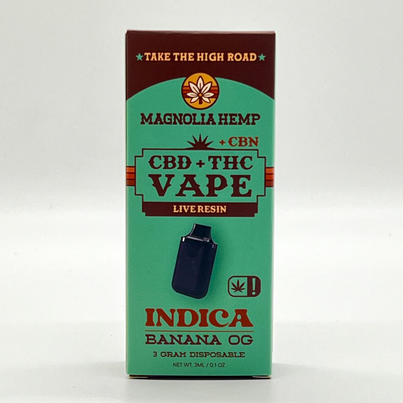 Magnolia Hemp 25:1 CBD:THC Disposable 3g