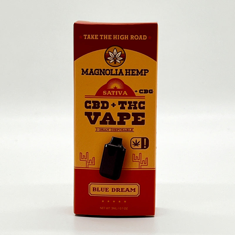 Magnolia Hemp 25:1 CBD:THC Disposable 3g Magnolia Hemp 25:1 CBD:THC Disposable 3g