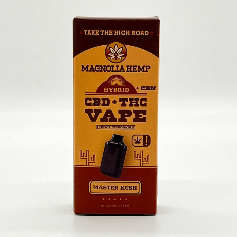 Magnolia Hemp 25:1 CBD:THC Disposable 3g Magnolia Hemp 25:1 CBD:THC Disposable 3g