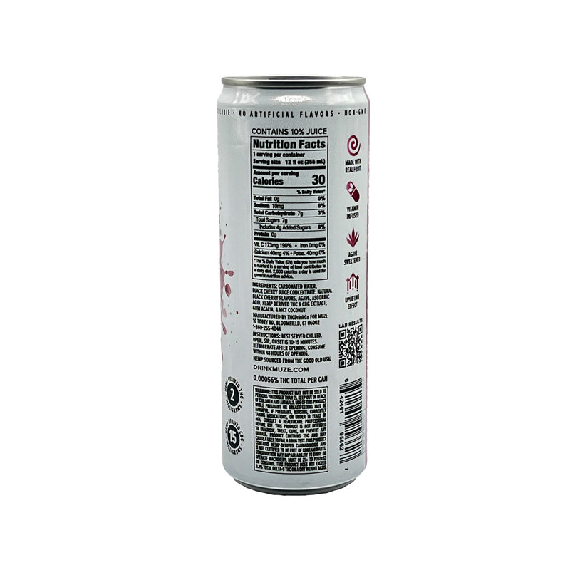 MUZE THC:CBG Micro Dose Sparkling Water 2mg