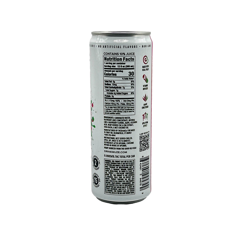 MUZE THC:CBG Micro Dose Sparkling Water 2mg