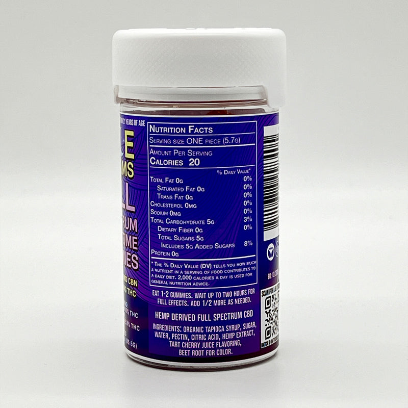 *STRONGER* Kultivate Wellness Nice Dreams CBD:CBN:CBC:THC Sleep Gummies