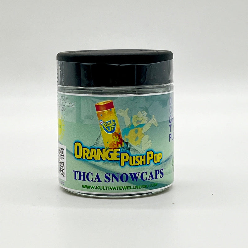 Kultivate Wellness Orange Push Pop THCA Snowcaps Kultivate Wellness