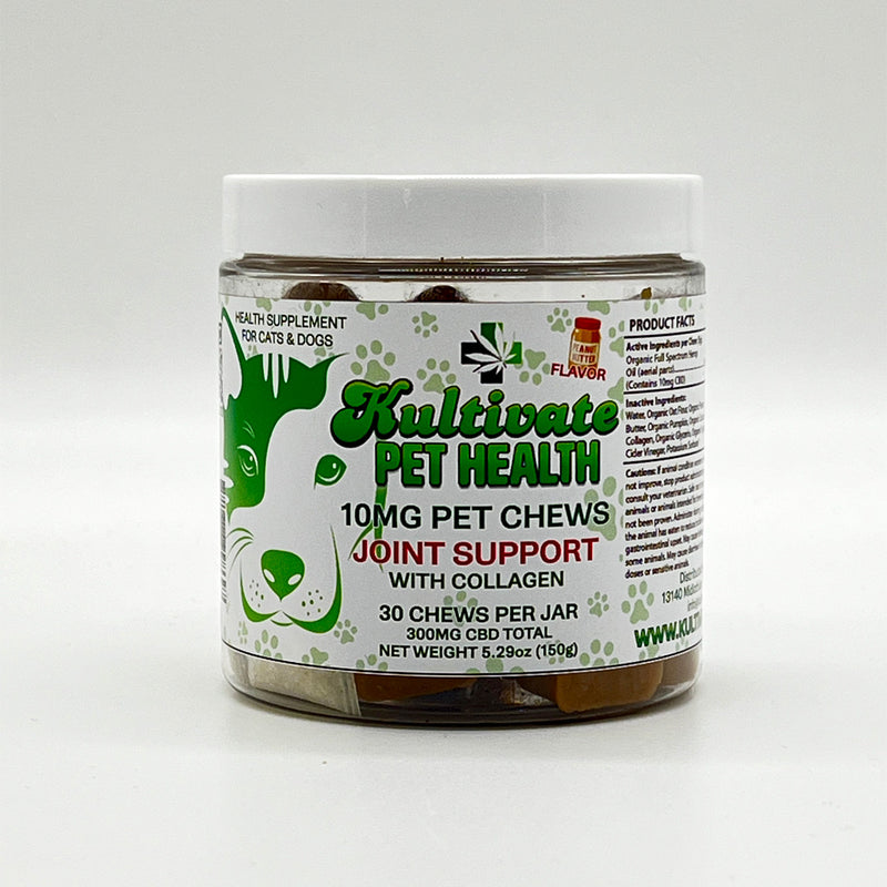 KW Pet Health Joint Support Pet Chews 10mg