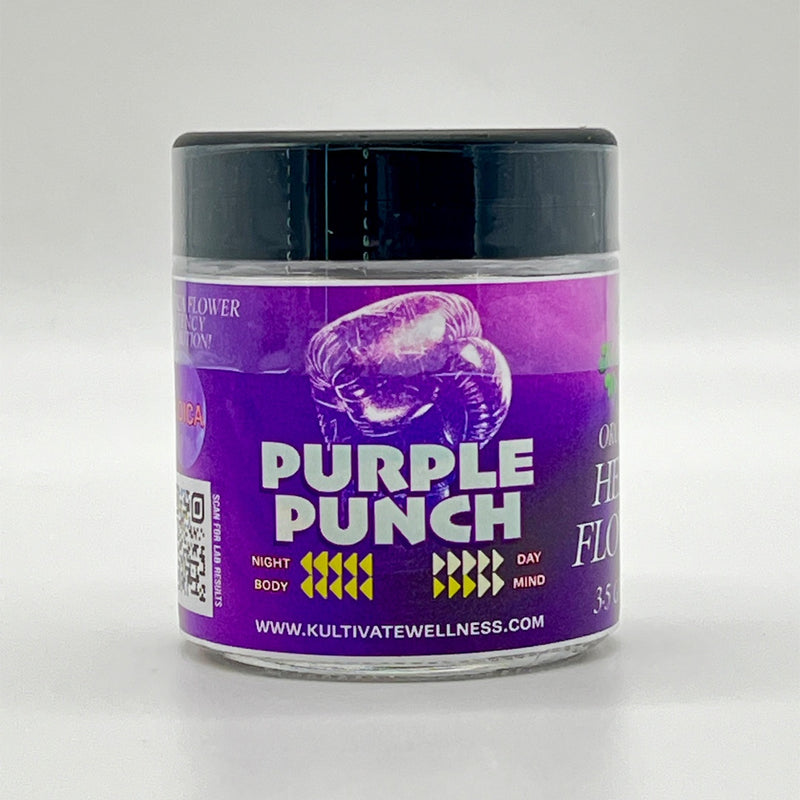 Kultivate Wellness Purple Punch Premium THCA Hemp Flower Kultivate Wellness