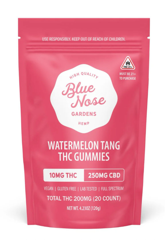 Pure Shenandoah Blue Nose 25:1 THC Gummies 10mg - Kultivate Wellness