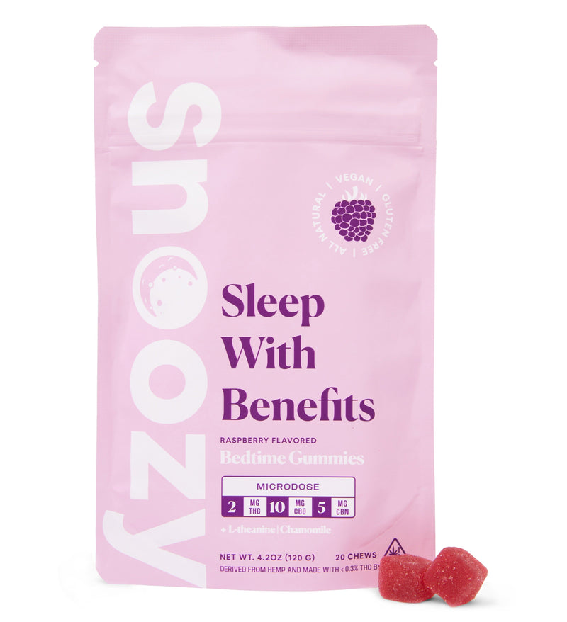 Snoozy Micro Dose THC+CBN+CBD Sleep Gummies Snoozy