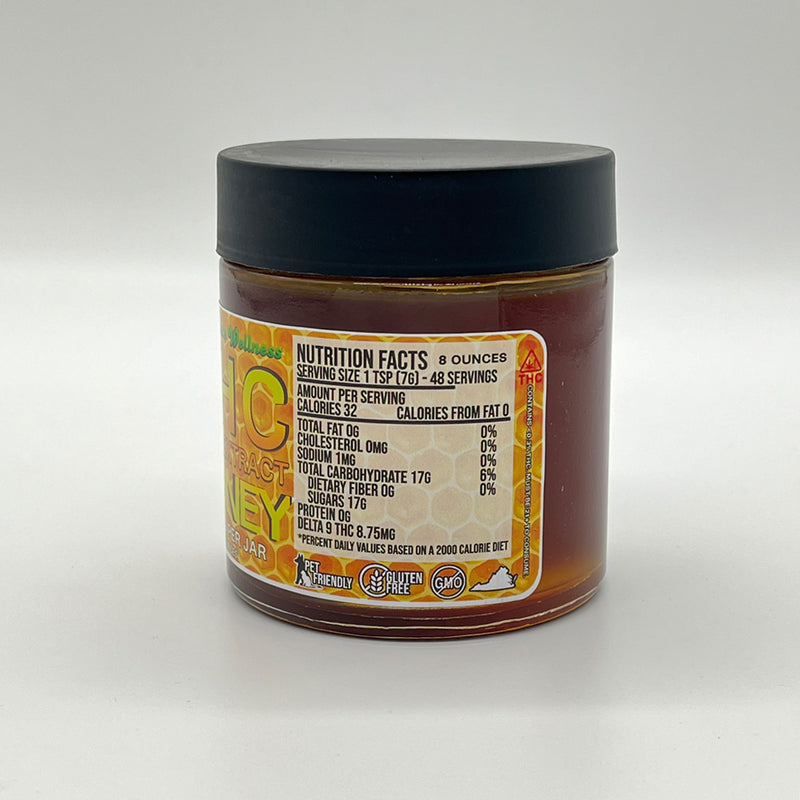 KW High-Potency THC Honey 420mg Kultivate Wellness
