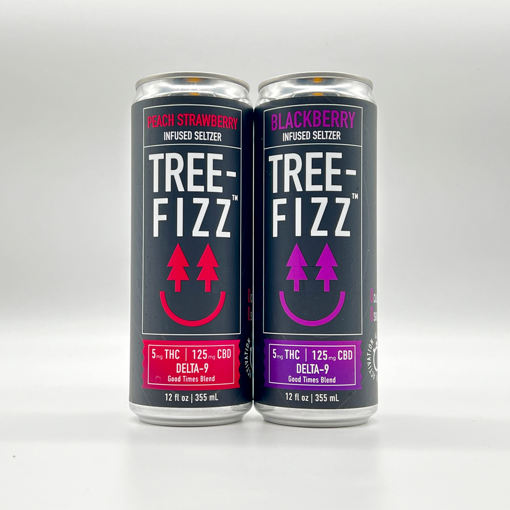 Tree-Fizz 25:1 CBD:THC Infused Seltzer 5mg