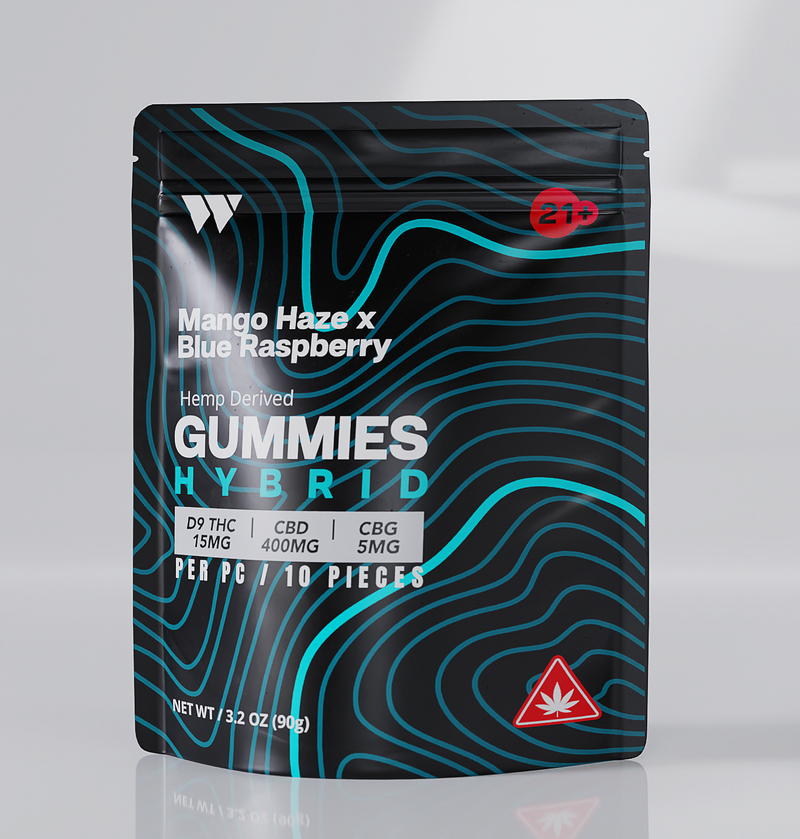 Wunderkind 25:1 CBD:THC:CBG Mango Haze Hybrid Gummies 420mg Wunderkind