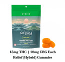 *NEW* Enjoy Hemp Live Rosin THC Gummies 15mg/40 Count