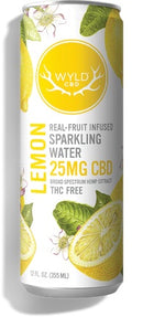 Wyld Broad Spectrum Sparkling Waters 25mg Wyld